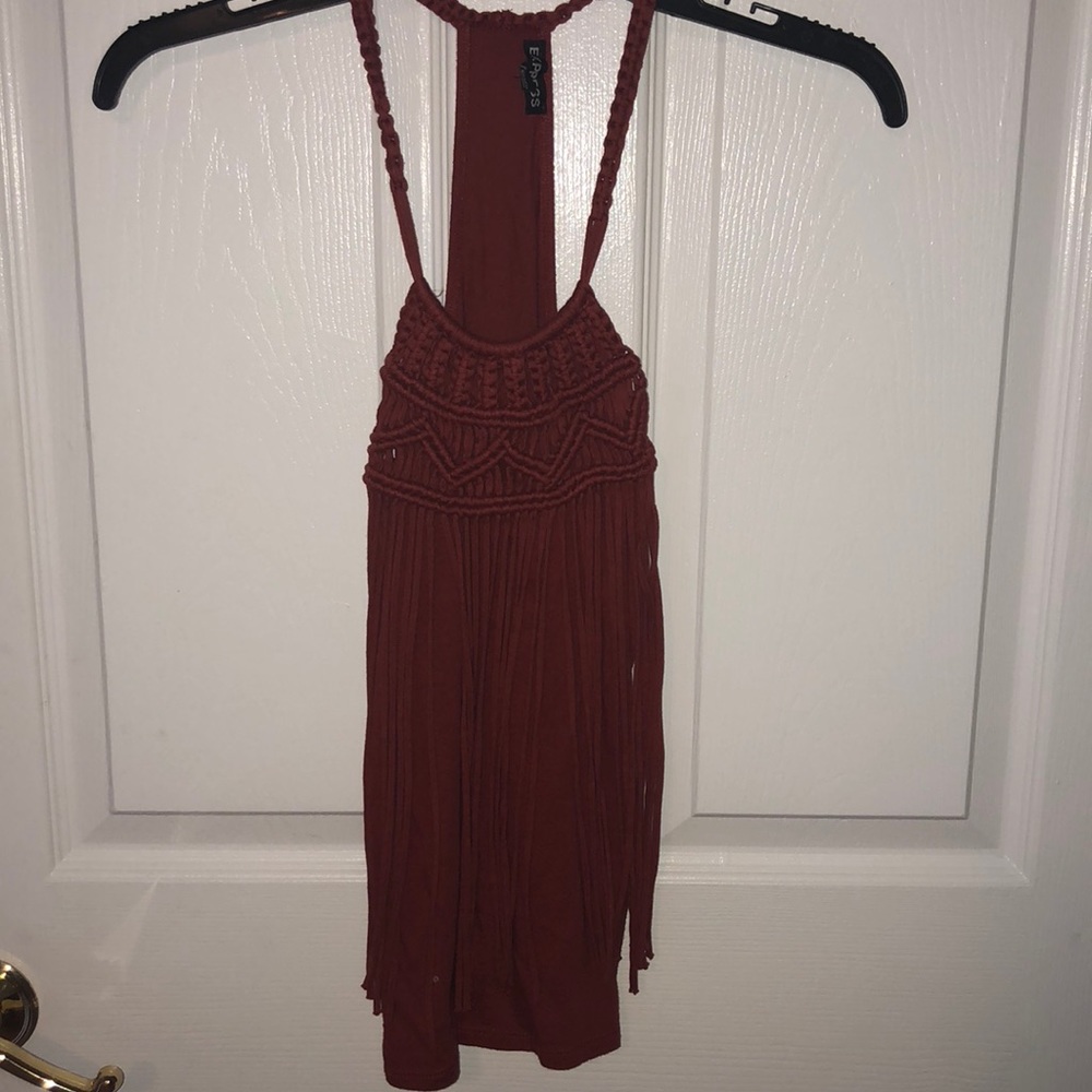 Halter tank top